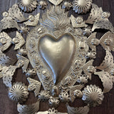 Cutout Sacred Heart Ornament: Large