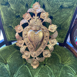 Cutout Sacred Heart Ornament: Large