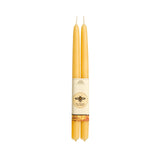 100% Pure Beeswax Tapers: Ivory / Standard (12" x 7/8")