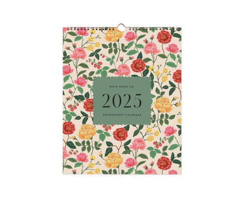 2025 Roses Appointment Calendar