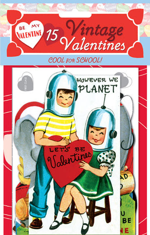 15 Assorted Vintage Reproduction Funny Die Cut Valentines – Marmalade  Mercantile